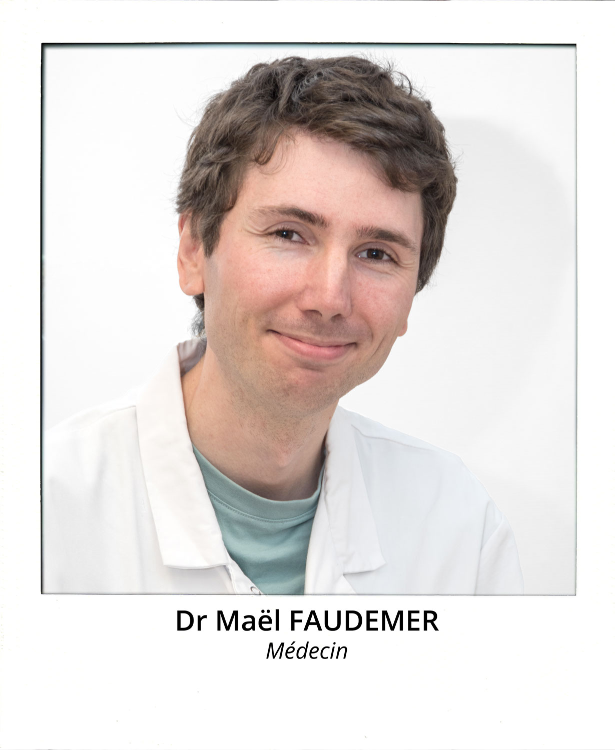 Portrait de Dr Maël Faudemer